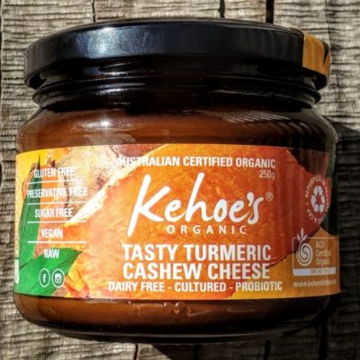 kehoes organic turmeric cashew cheese