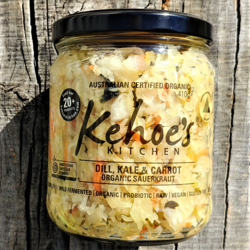 Kehoes Organic Dill Kale Carrot Sauerkraut