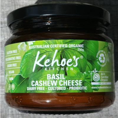 Kehoes Basil Cashew Cheese