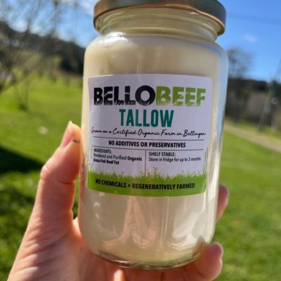 Bello Beef - Certified Organic Grass fed Beef Tallow from Levenvale Farm