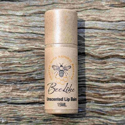 BEElike local chemical free beeswax unscented lipbalm