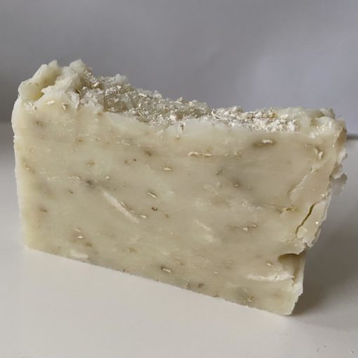 tallow oat soap with top